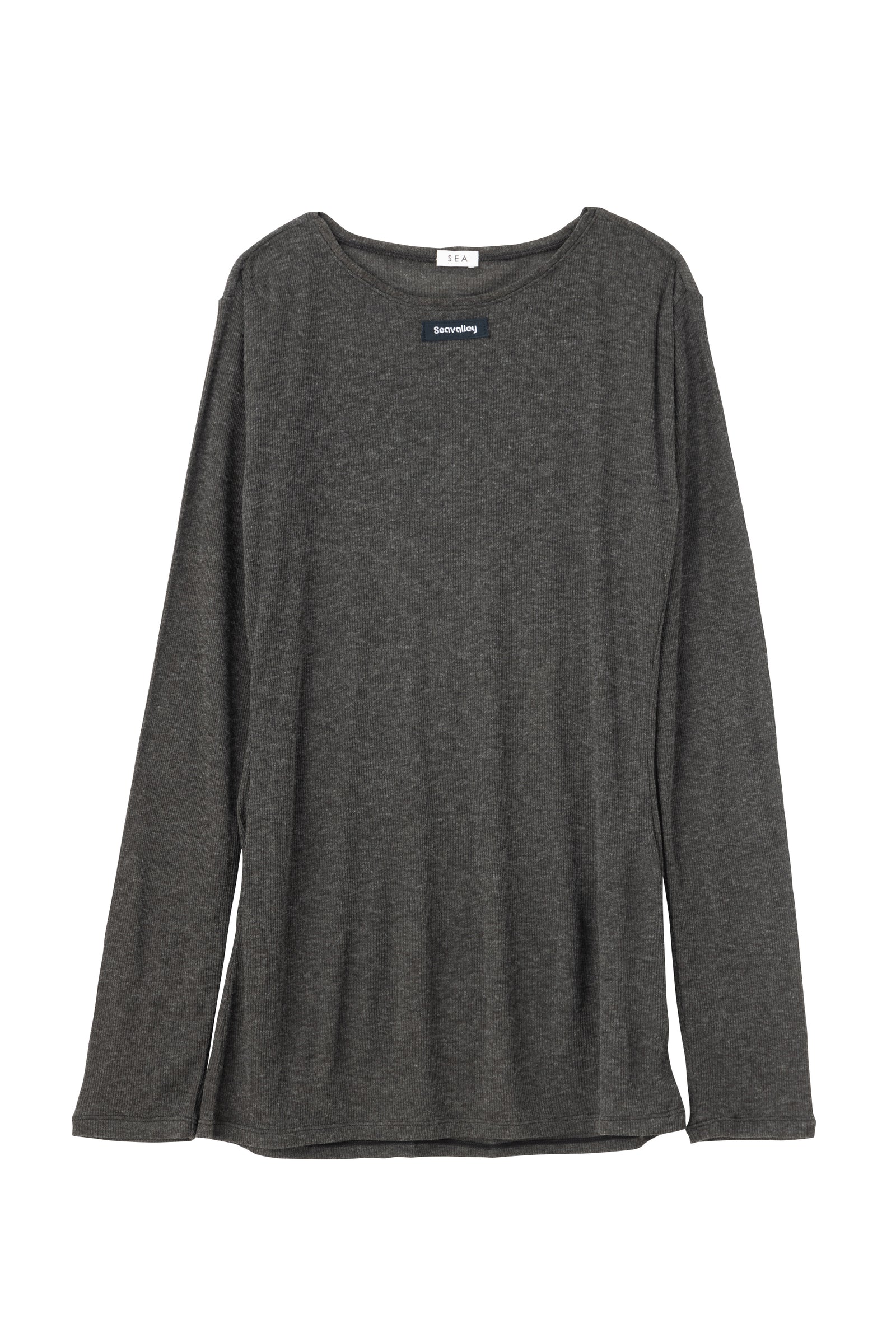SEA SEAVALLEY SHEER RIBBED L/S/ TEE