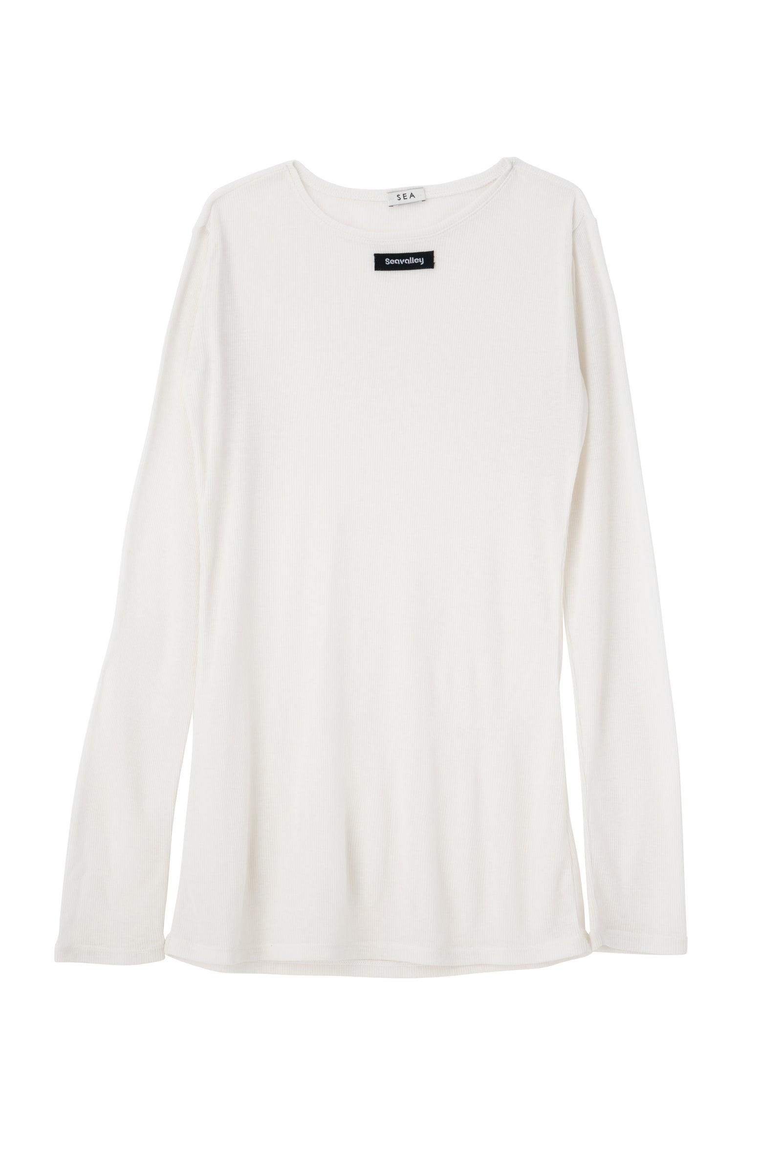 SEA SEAVALLEY SHEER RIBBED L/S/ TEE