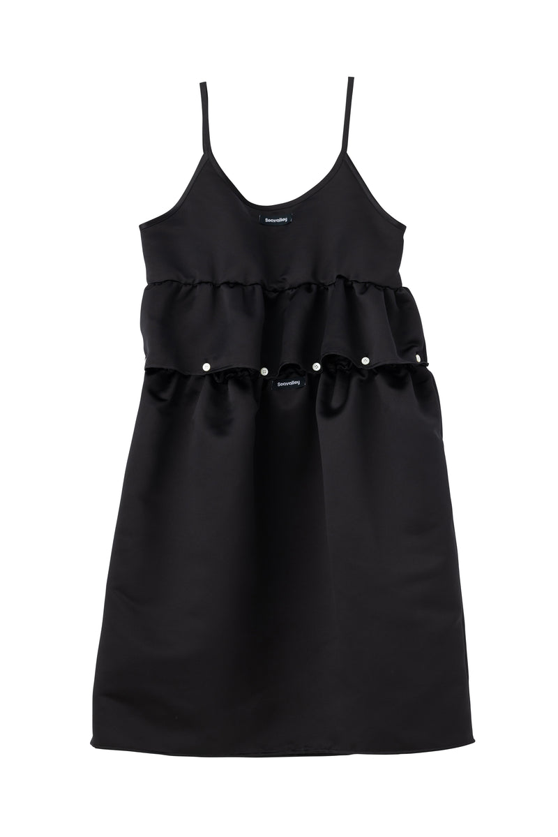 SEA HEAVY SATIN MULTIWAY DRESS