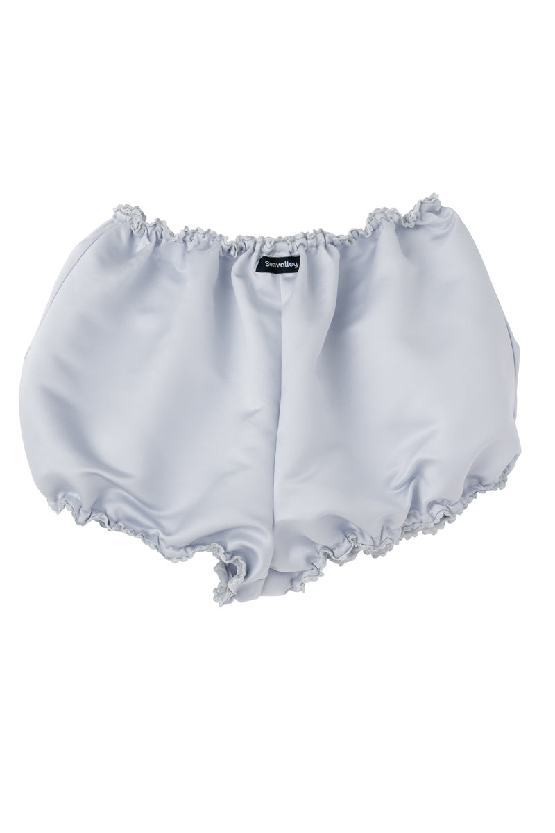 SEA HEAVY SATIN PUMPKIN SHORTS