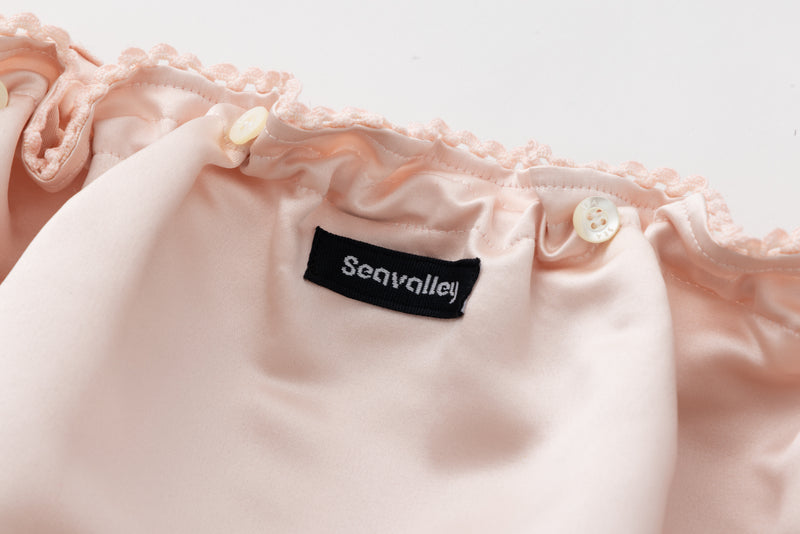 SEA HEAVY SATIN MULTIWAY DRESS
