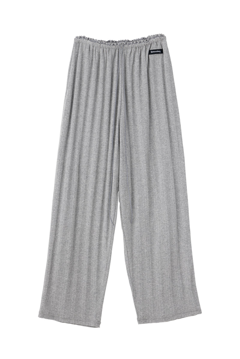 SEA EYELET RIBBED COZY PANTS