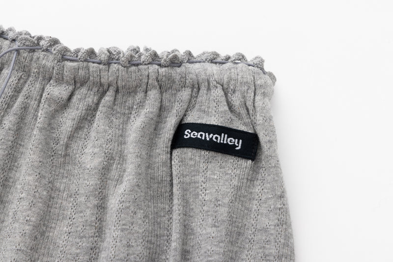 SEA EYELET RIBBED COZY PANTS