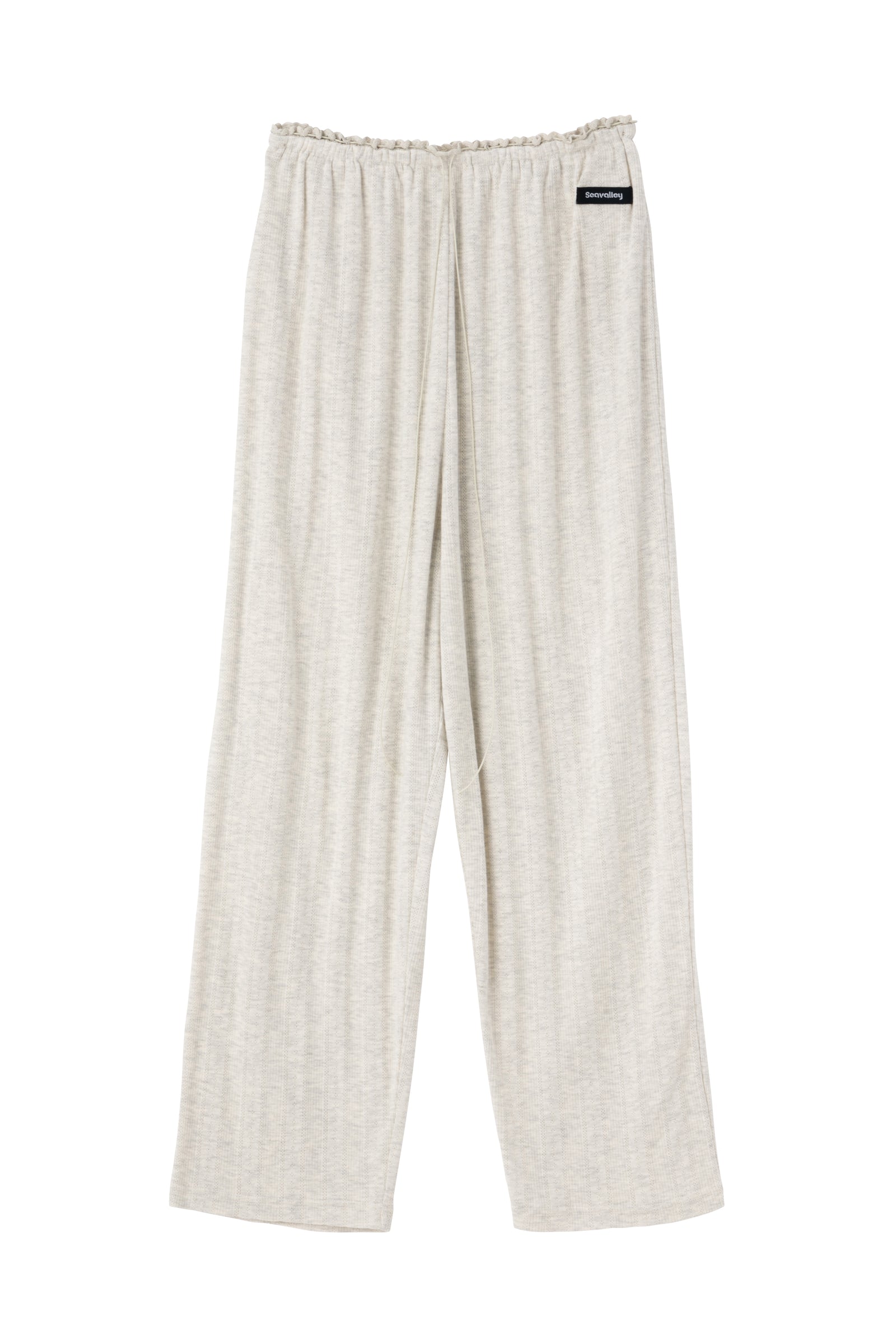 SEA EYELET RIBBED COZY PANTS