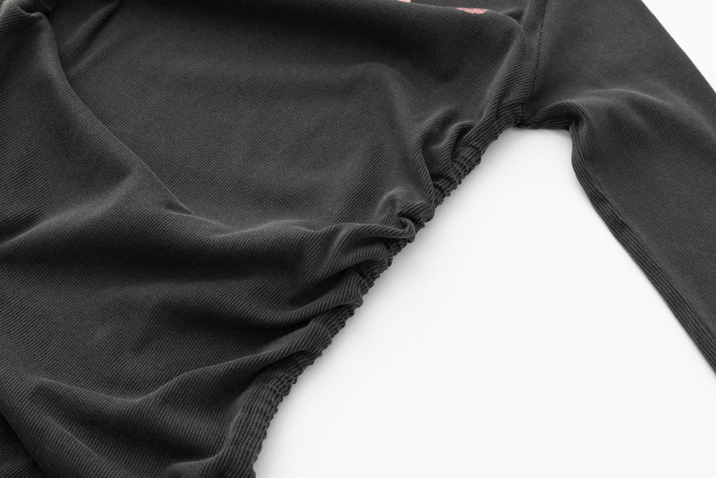 SEA SEAVALLEY GLITTER SHIRRING TOP