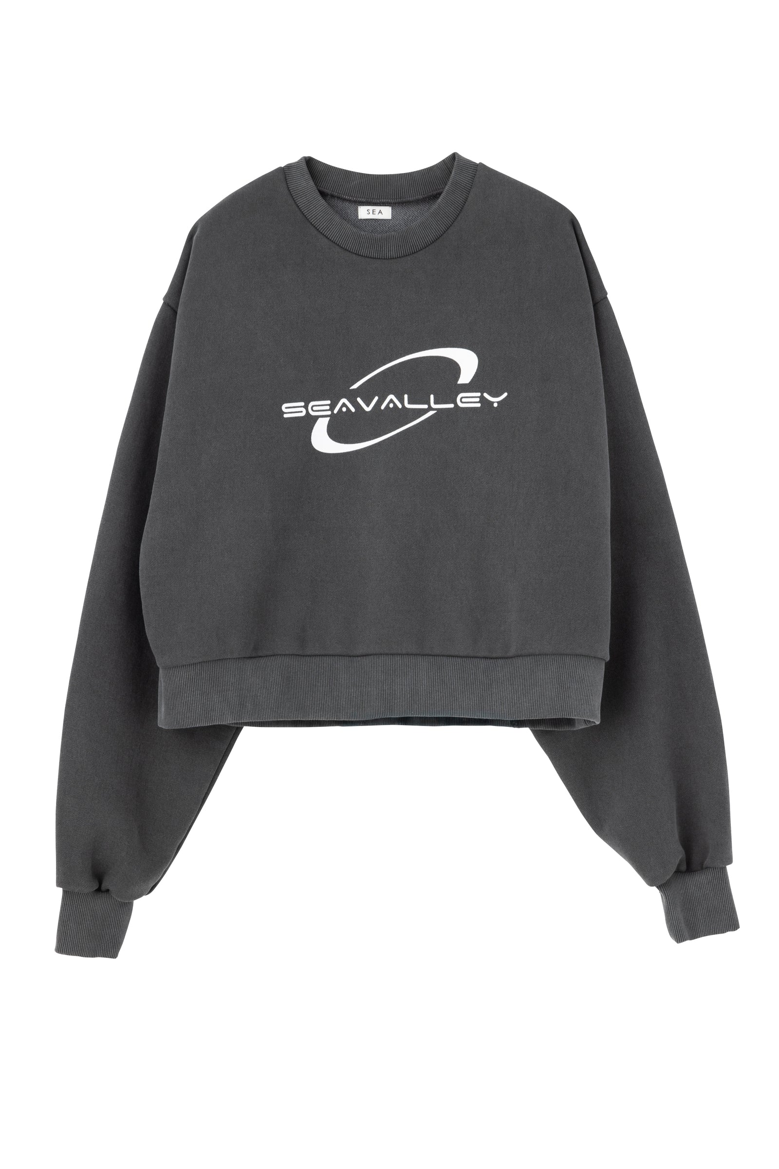 SEA SEAVALLEY FADED CREW NECK SWEAT