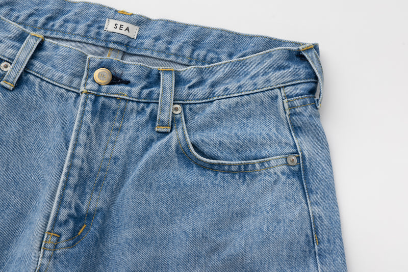 SEA 14OZ WIDE DENIM PANTS