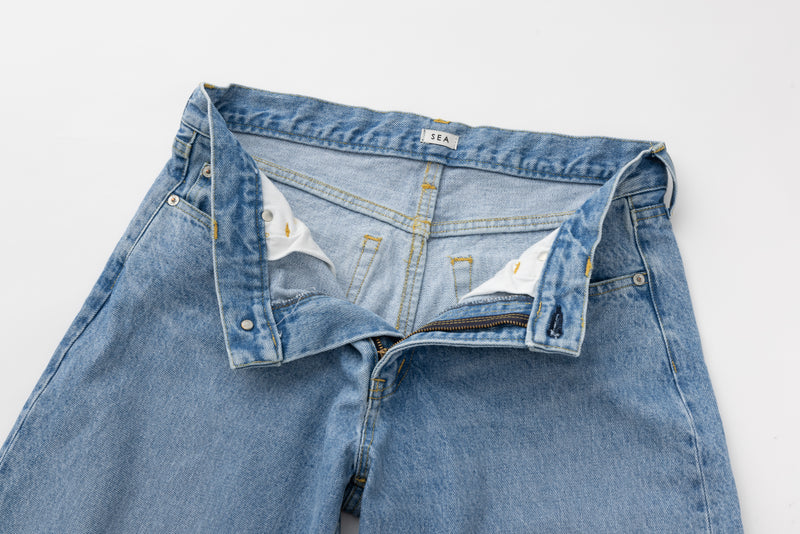 SEA 14OZ WIDE DENIM PANTS