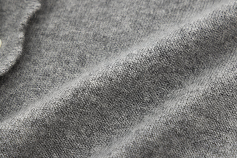 SEA CASHMERE FRILL KNIT CARDIGAN