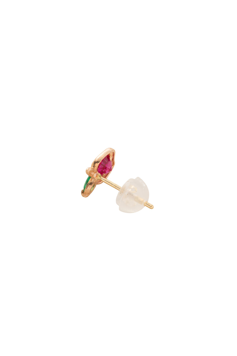 SEA 14K FRUIT EARRING (APPLE)