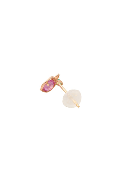 SEA 14K FRUIT EARRING (PEACH)