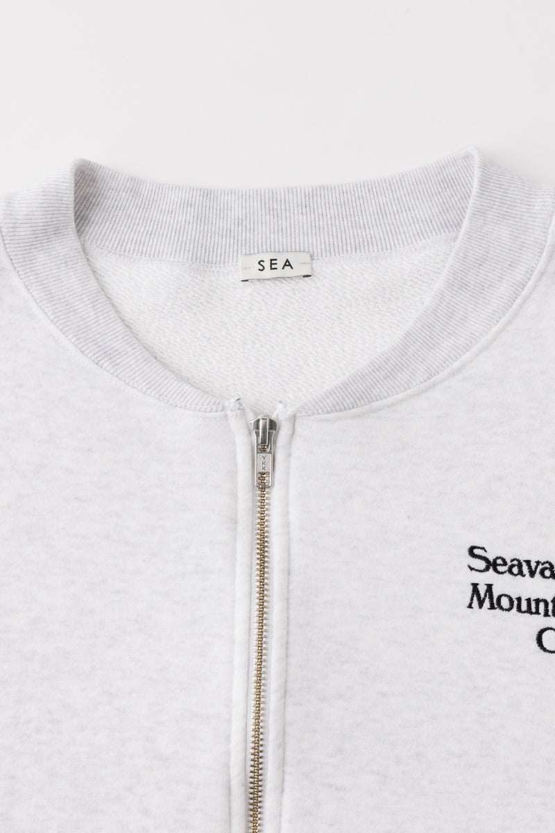 予約商品] SEA Seavalley Mountain Club TAPERED SWEAT ZIP JACKET