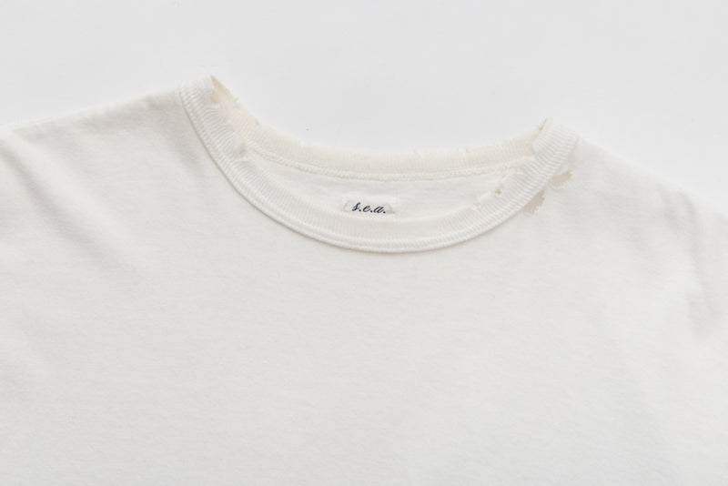 SEA VINTAGE V-NECK DAMAGE 88 SHORT TEE