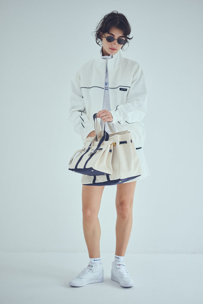 Seabarさん専用 BLACK LABEL〕：2ウェイ仕様 ミニラウンドバッグ ｜The DUFFER of St