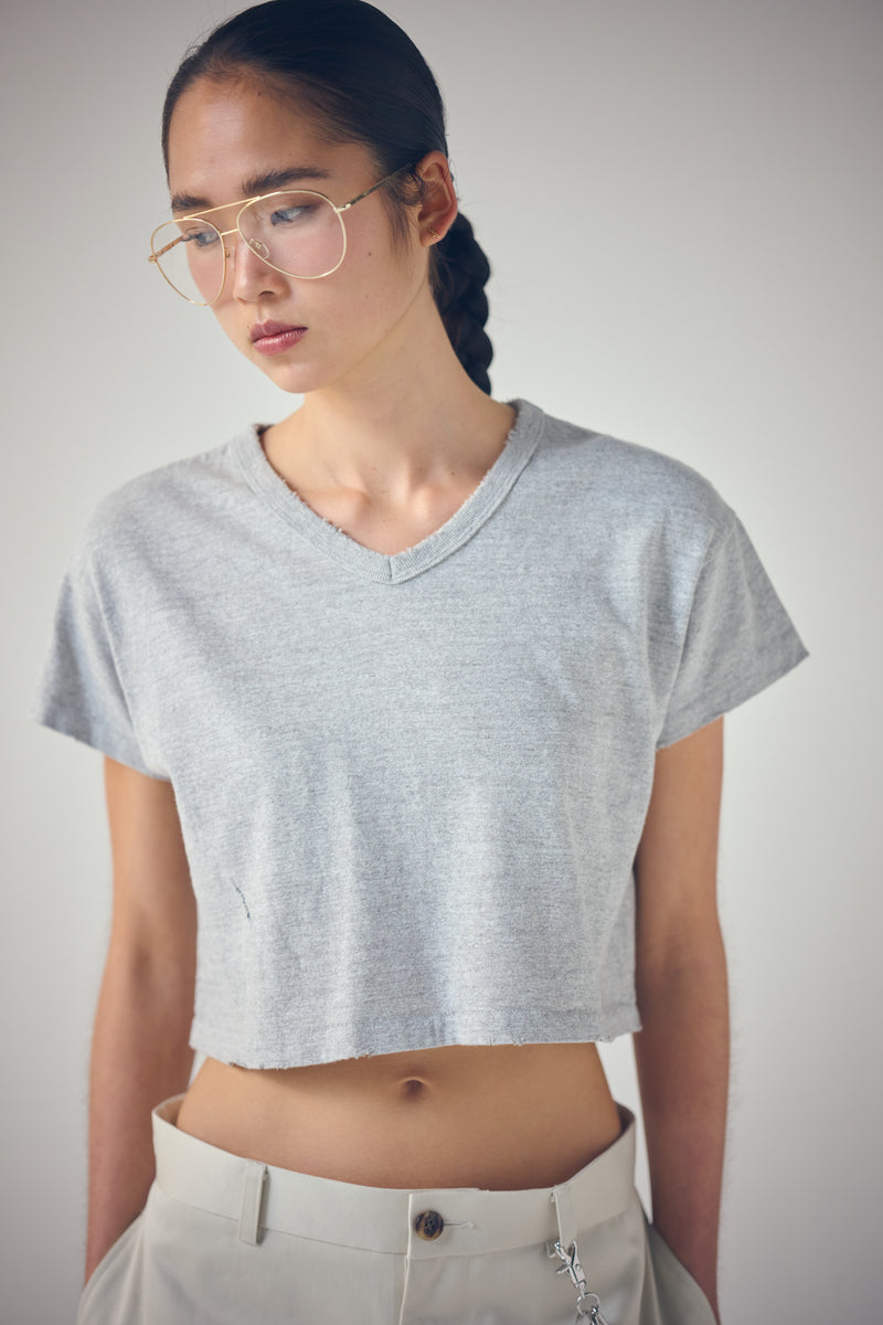 SEA VINTAGE V-NECK DAMAGE 88 SHORT TEE