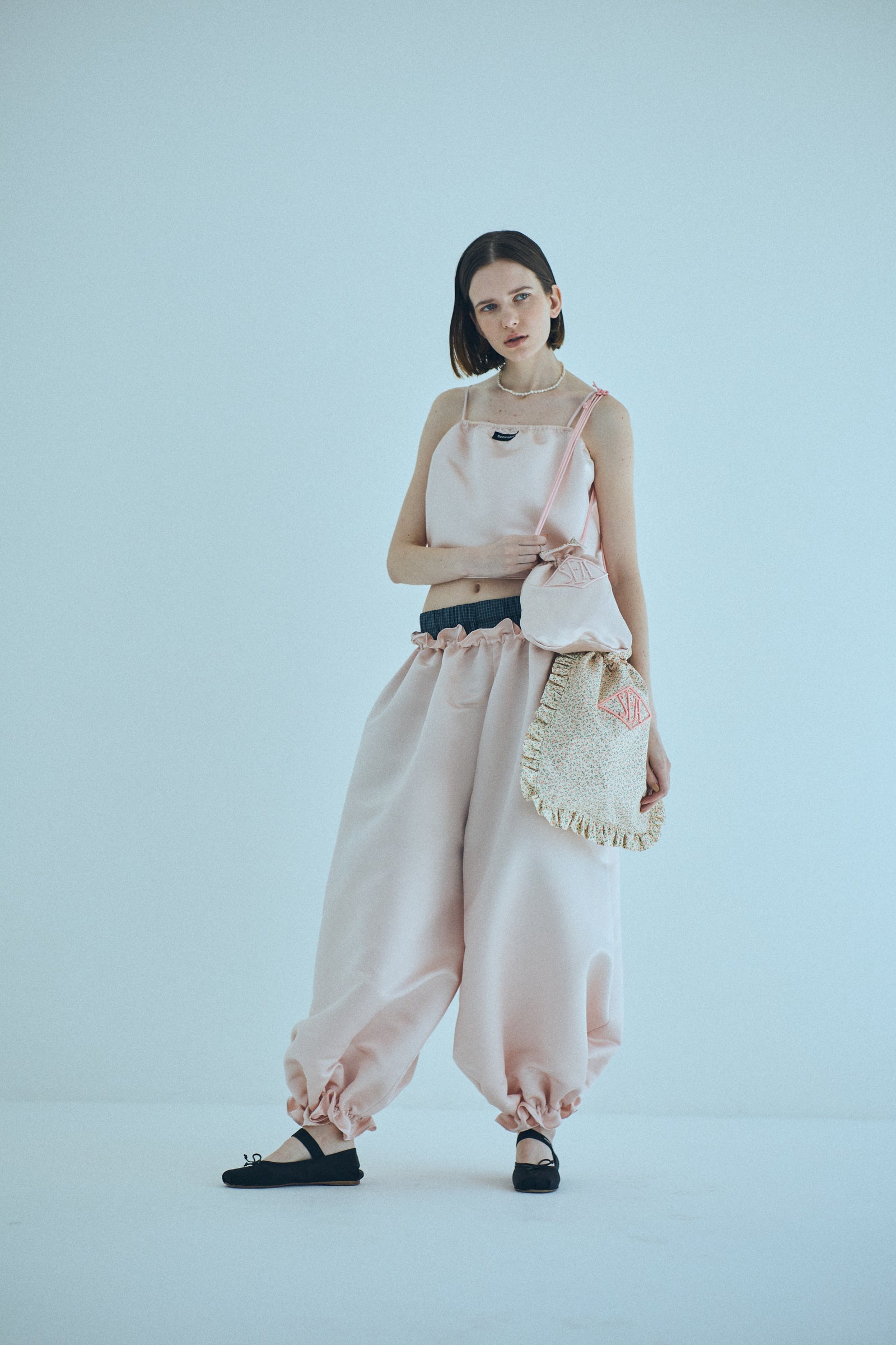 SEA HEAVY SATIN DORA CAMISOLE キャミソール SEA HEAVY SATIN DOLA CAMISOLE