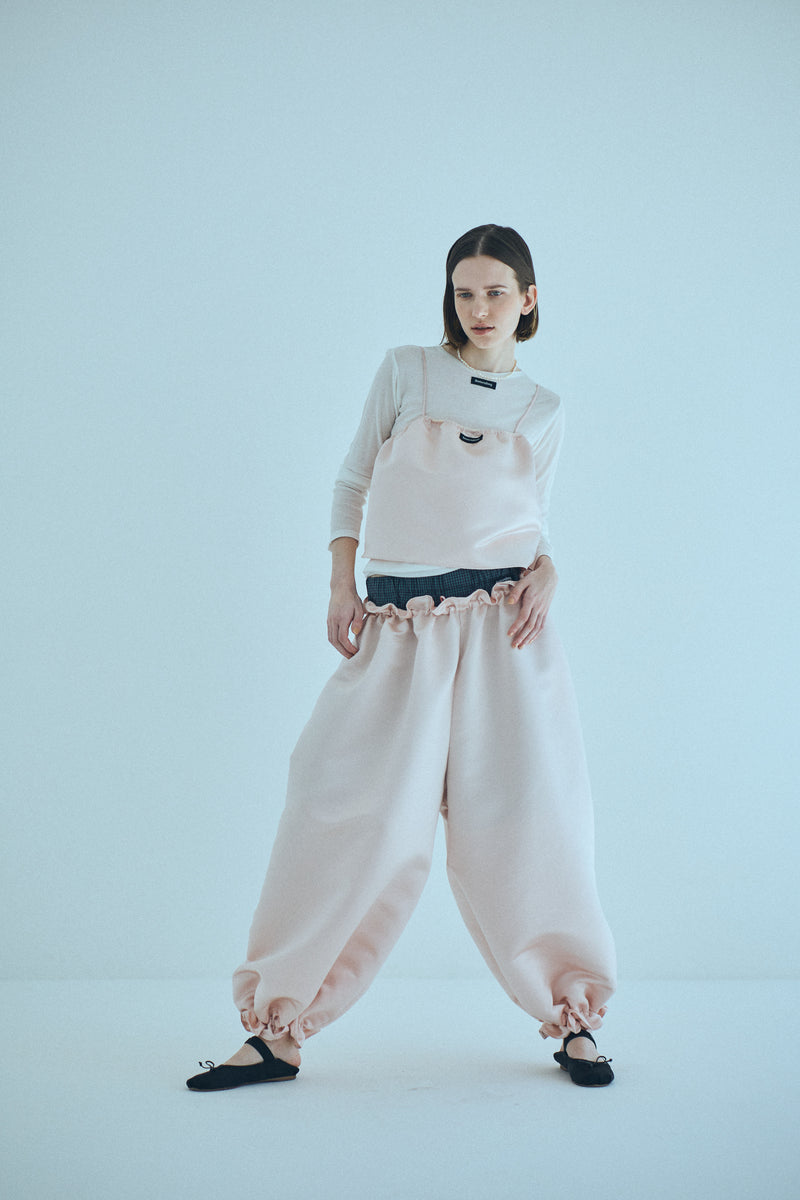 [PRE ORDER] SEA HEAVY SATIN DOLA BALOON TROUSERS