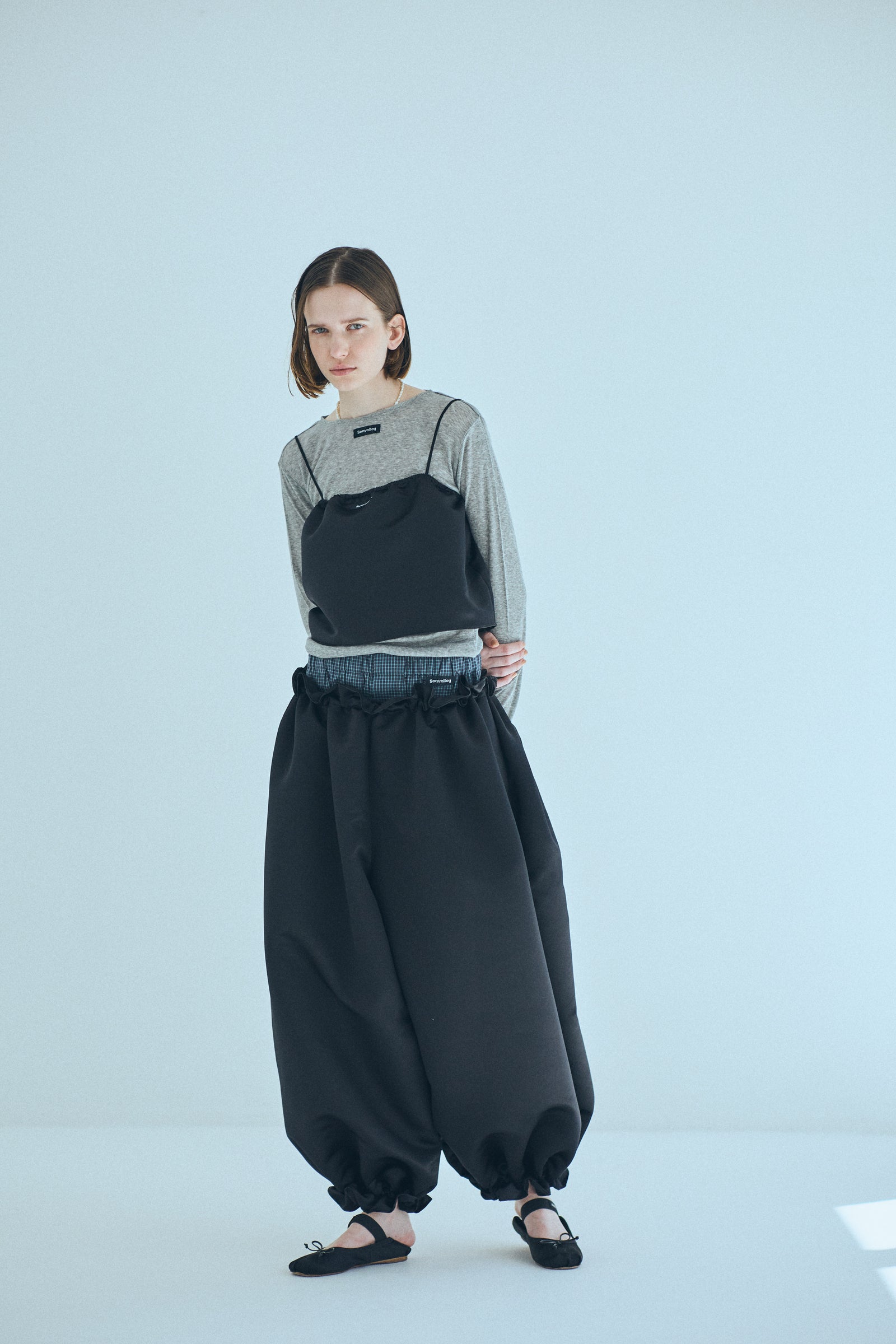 SEA SEAVALLEY SHEER RIBBED L/S シー　ロンT SEA Seavalley SHEER RIBBED L/S TOPS