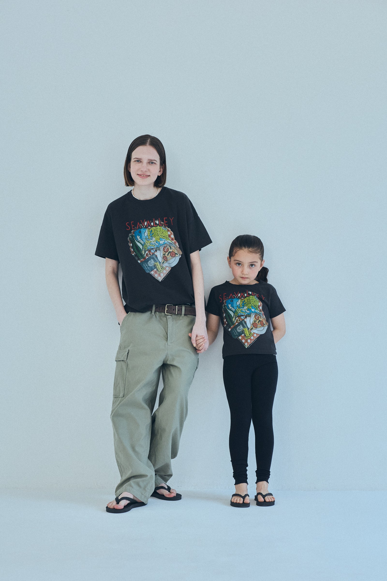 SEA GRAPHIC TEE (SEAVALLEY PIZZA SHOP TEE）