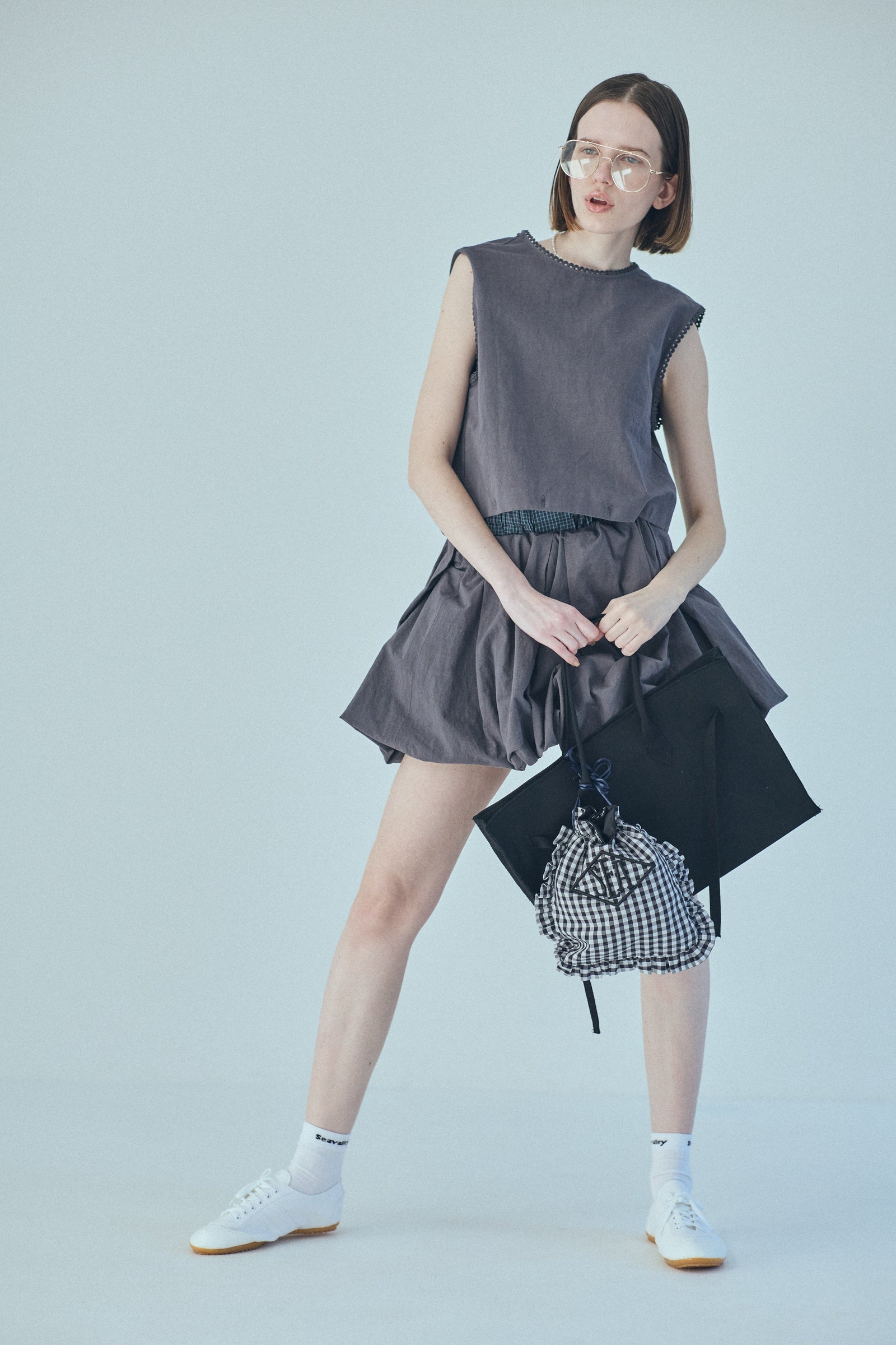 SEA REVERSIBLE SHOULDER BAG S