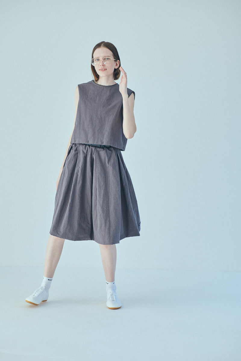 [PRE ORDER] SEA COTTON LINEN 2WAY VOLUME SKIRT