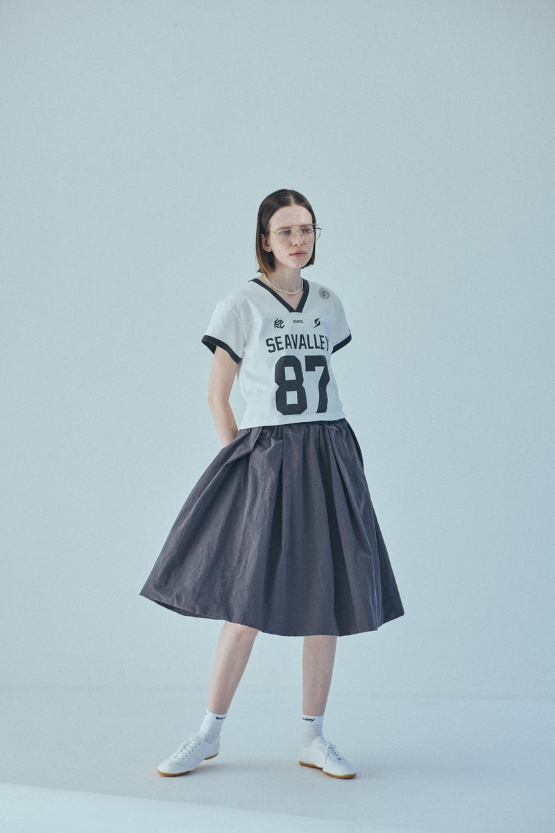[PRE ORDER] SEA COTTON LINEN 2WAY VOLUME SKIRT