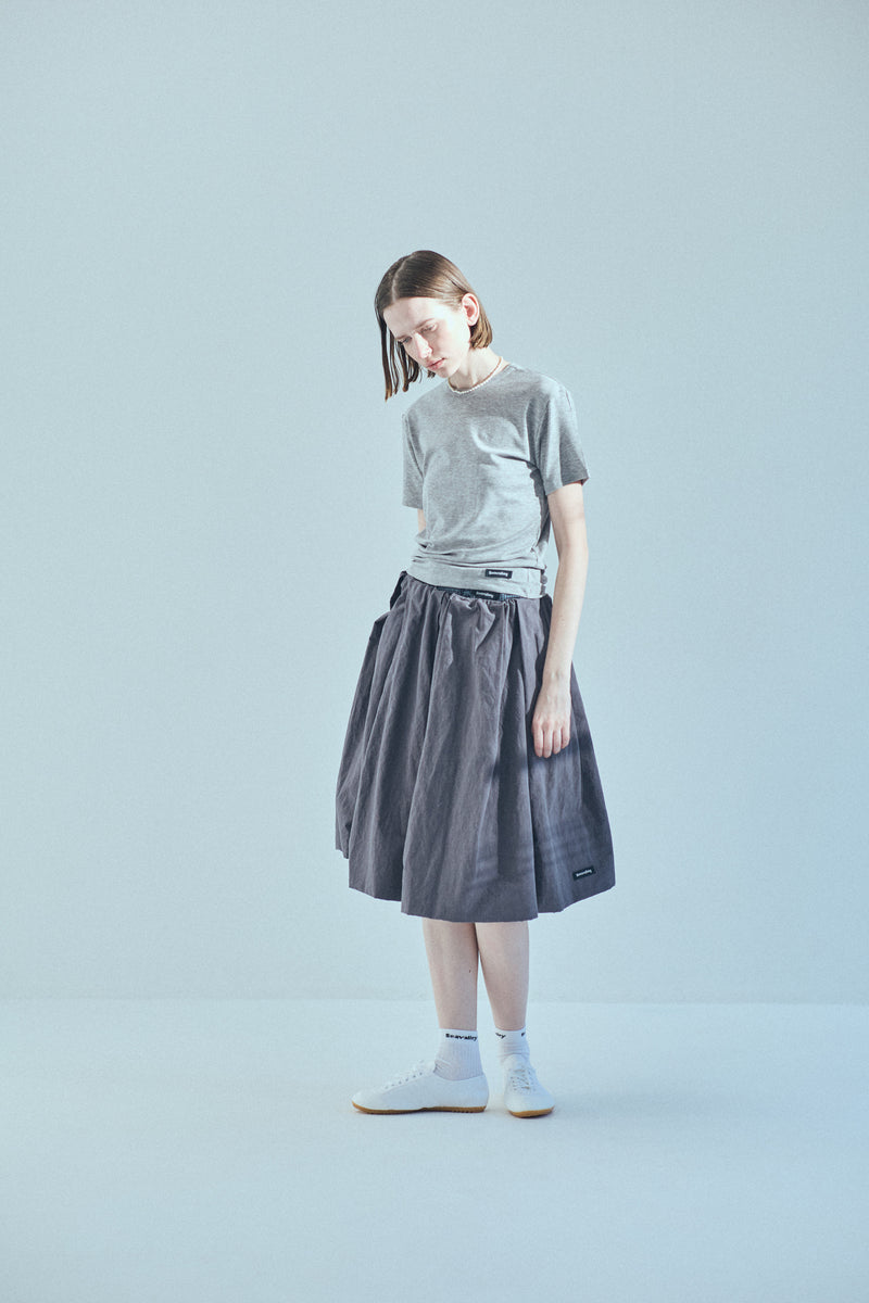 [PRE ORDER] SEA COTTON LINEN 2WAY VOLUME SKIRT