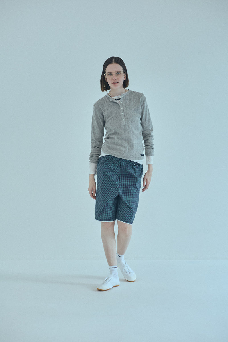 [PRE ORDER] SEA Seavalley SHEER RIBBED L/S TOPS
