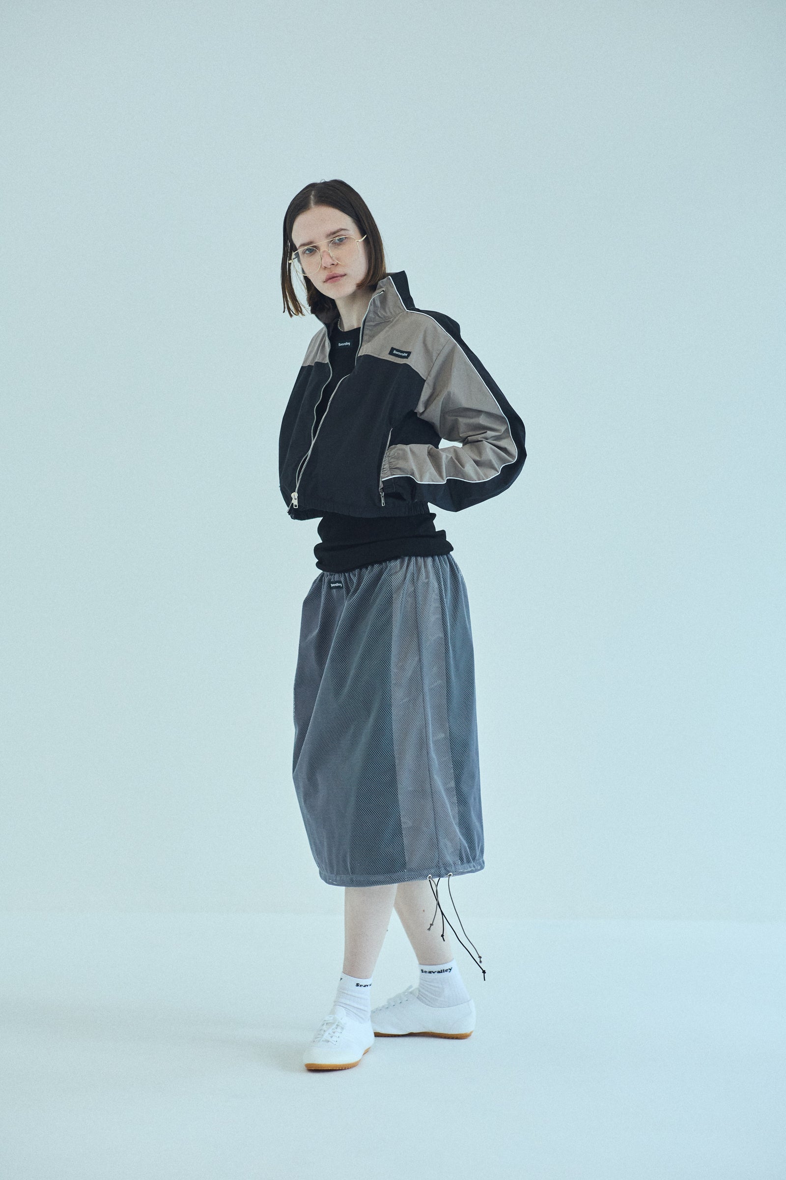 SEA TAFFETA TRACK JACKET シー　タフタトラックジャケット SEA TAFFETA TRACK JACKET