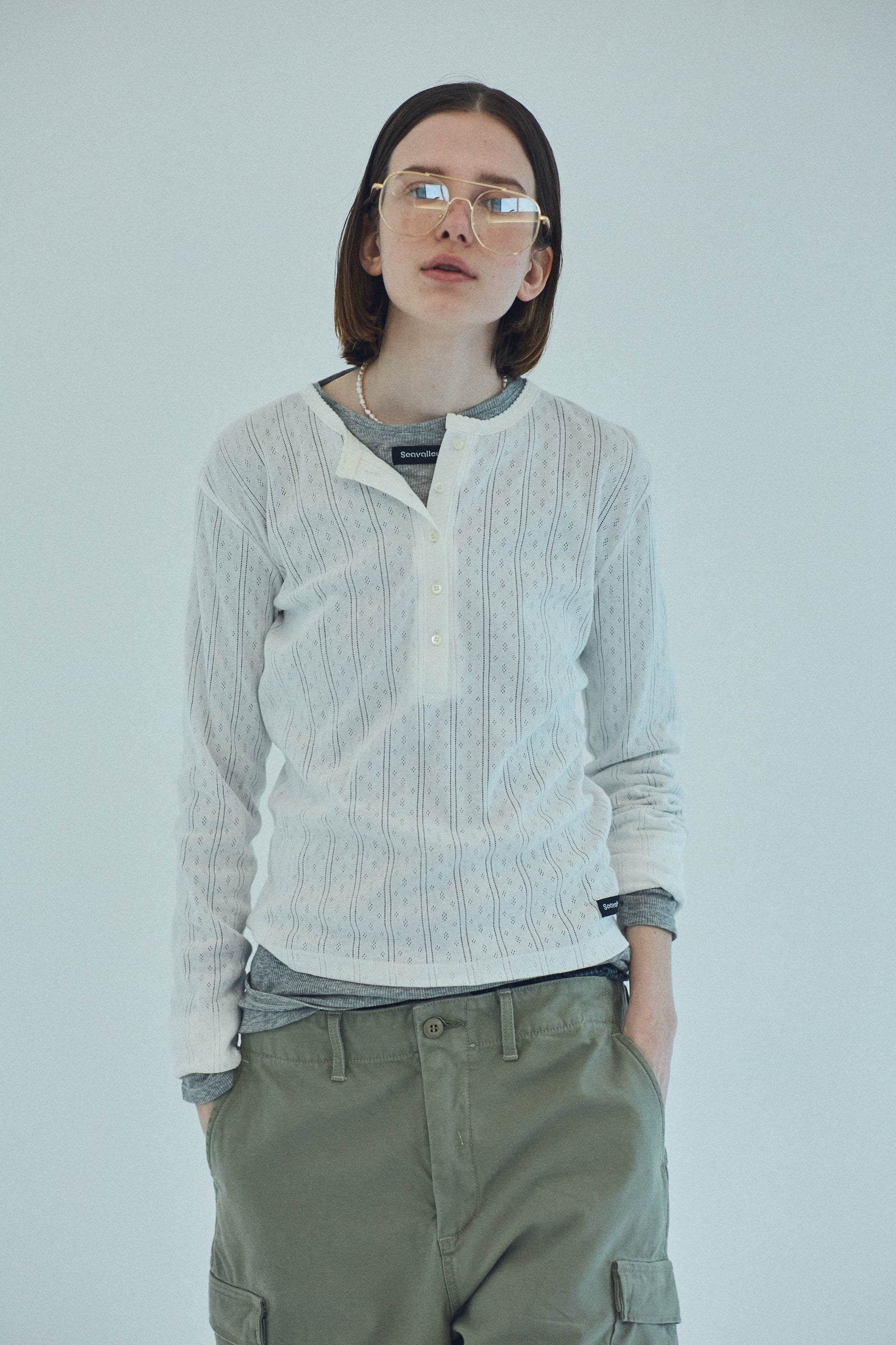 SEA HENLEY NECK L/S TEE
