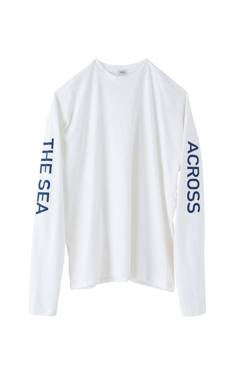 SEA GRAPHIC L/S TEE (ACROSS THE SEA)