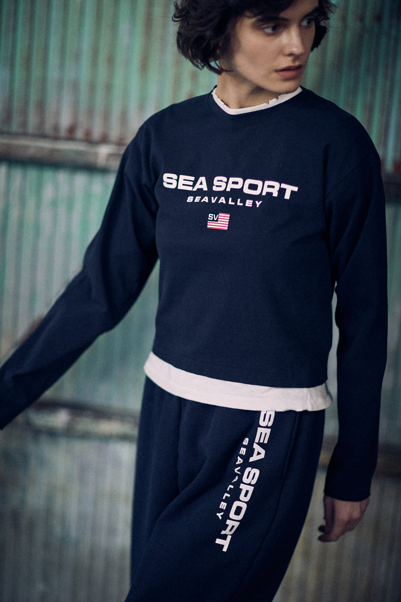 SEA SPORTS L/S TEE - Tシャツ/カットソー(七分/長袖)