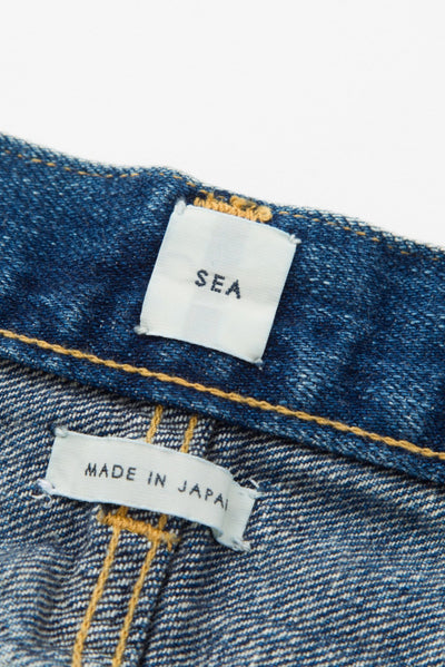 SLIM.H] SEA Vintage High-rise Slim Original Selvedge Denim Pants