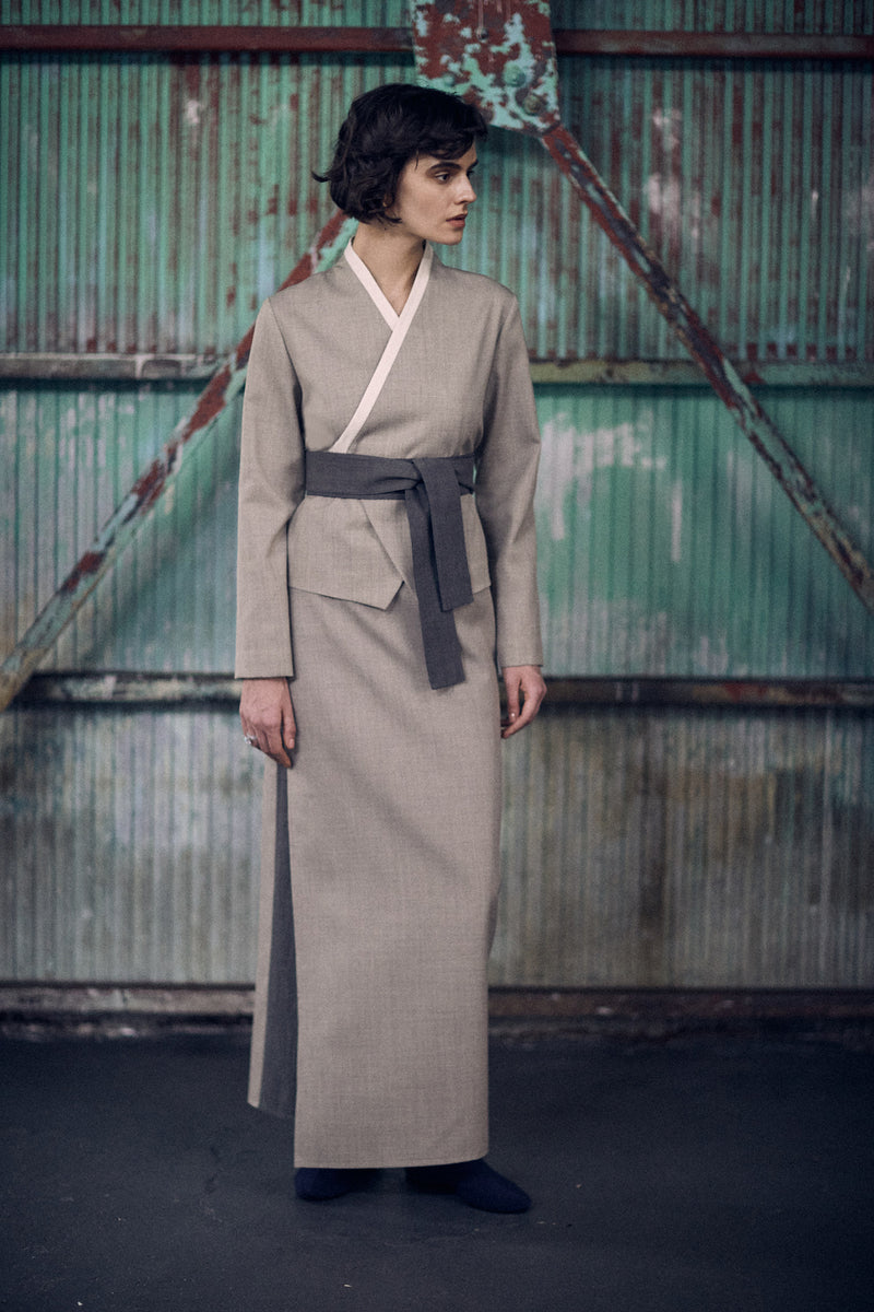 SEA Serge "Kimono" Skirt
