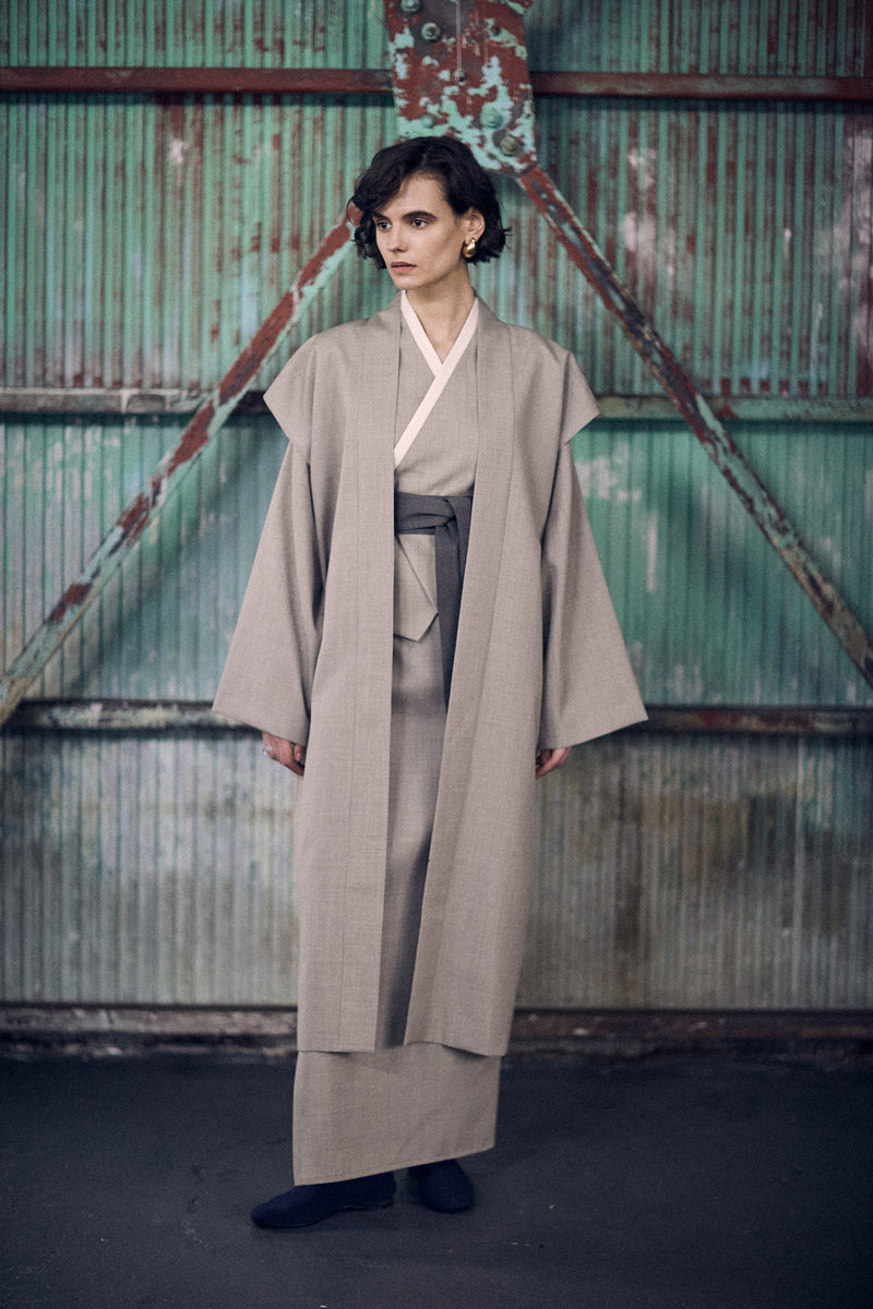 SEA Serge "Kimono" Coat