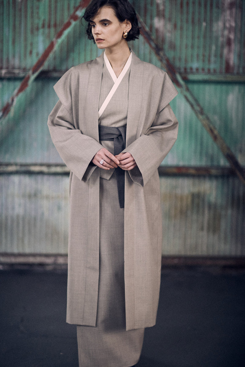 SEA Serge "Kimono" Coat