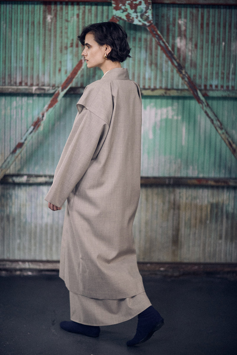 SEA Serge "Kimono" Coat