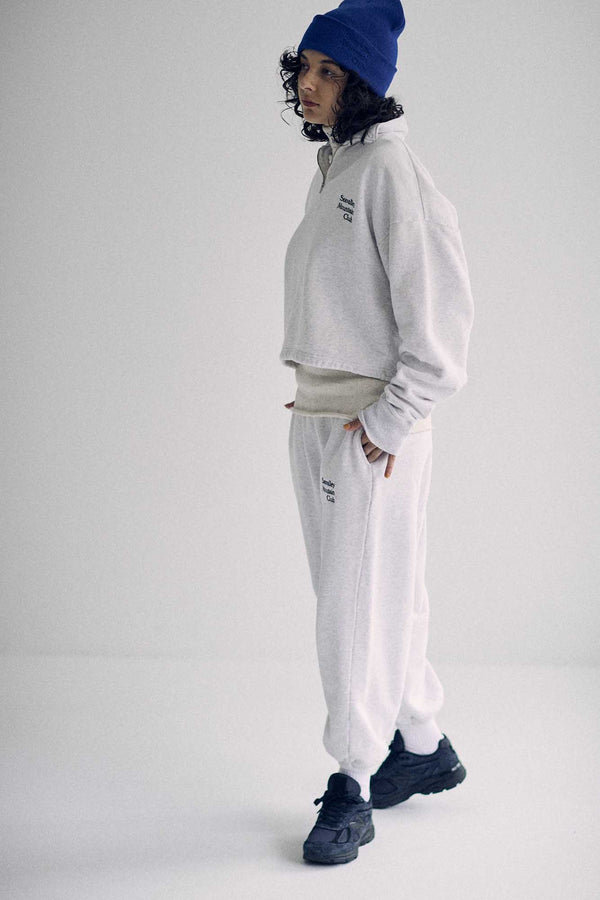 SEA “Seavalley Mountain Club”  HALF ZIP-UP SWEATSHIRT