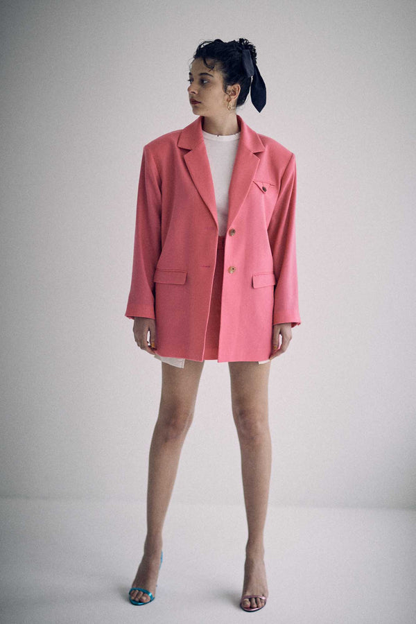 SEA FLANNEL POWER SHOULDER 90’s JACKET