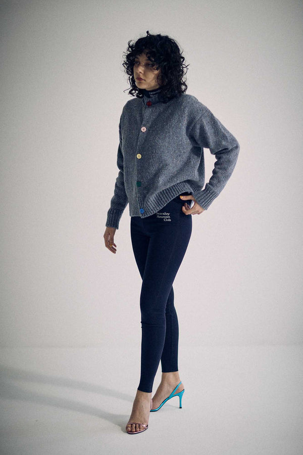SEA   “Seavalley Mountain Club”  CIRCULAR RIB TROUSERS