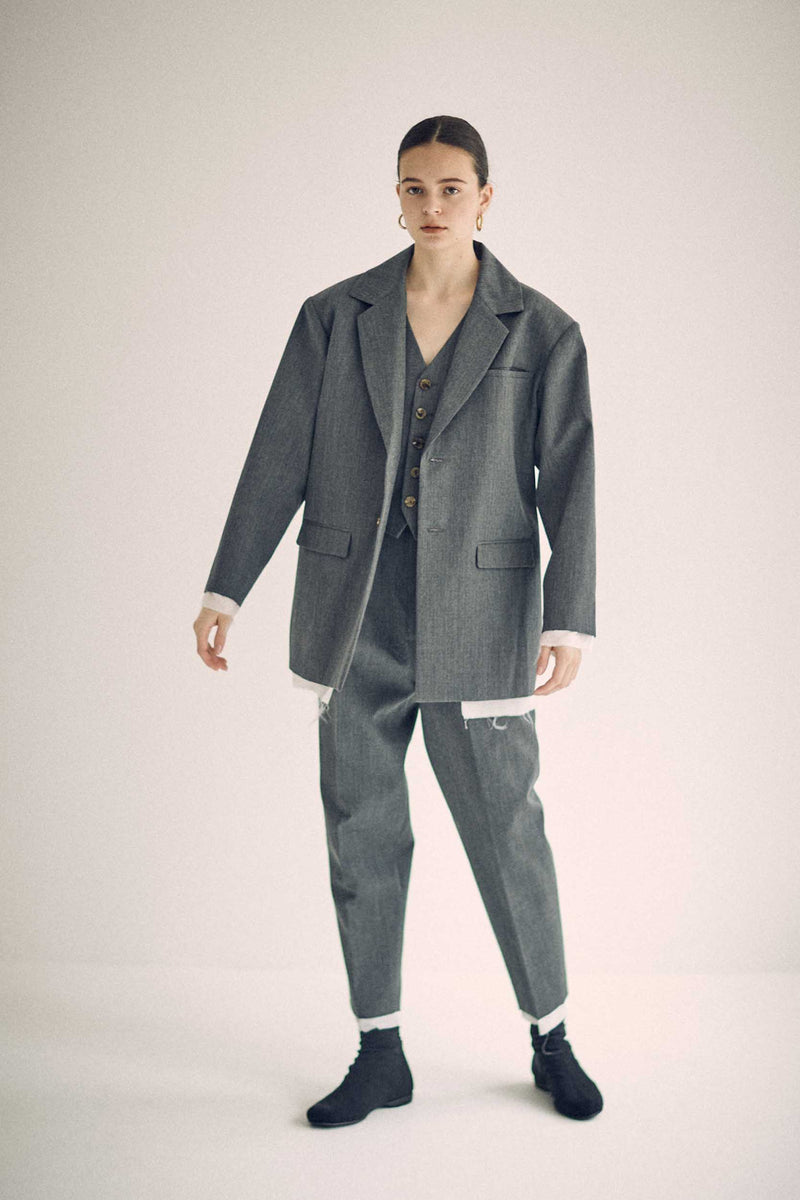 SEA SERGE OVERLYING VEST