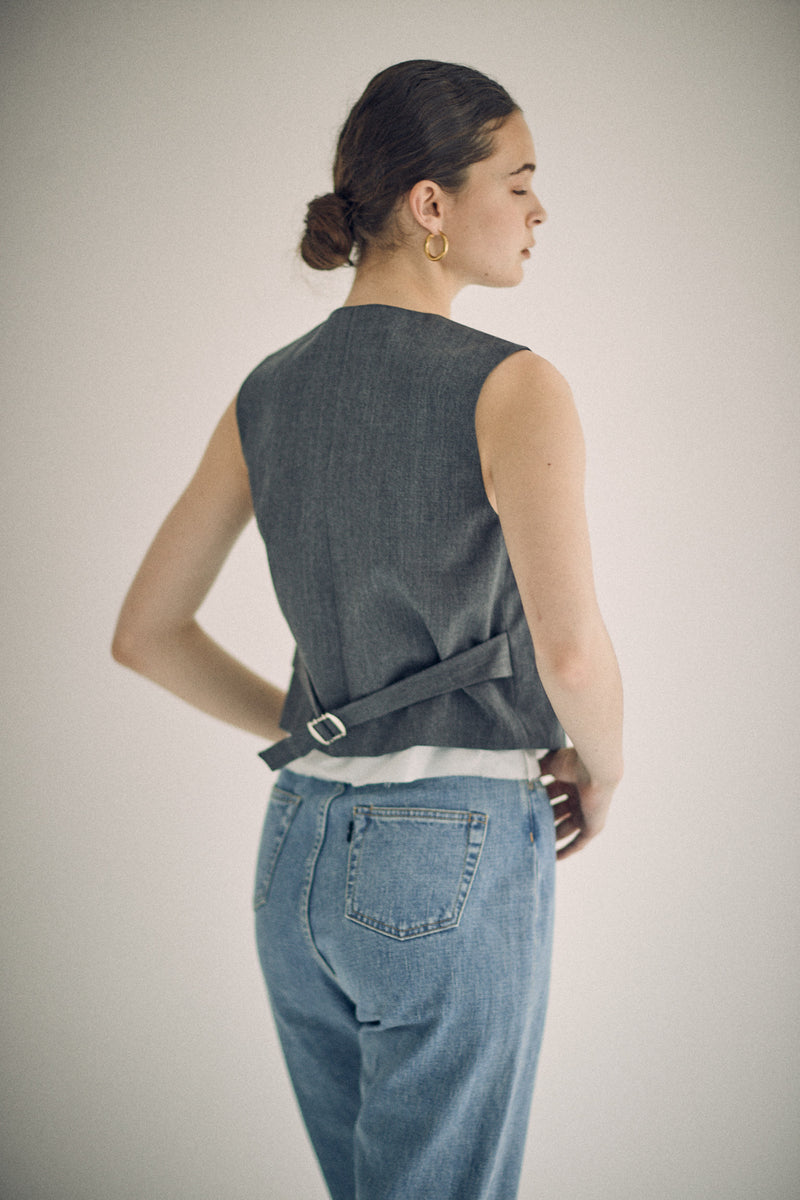 SEA SERGE OVERLYING VEST