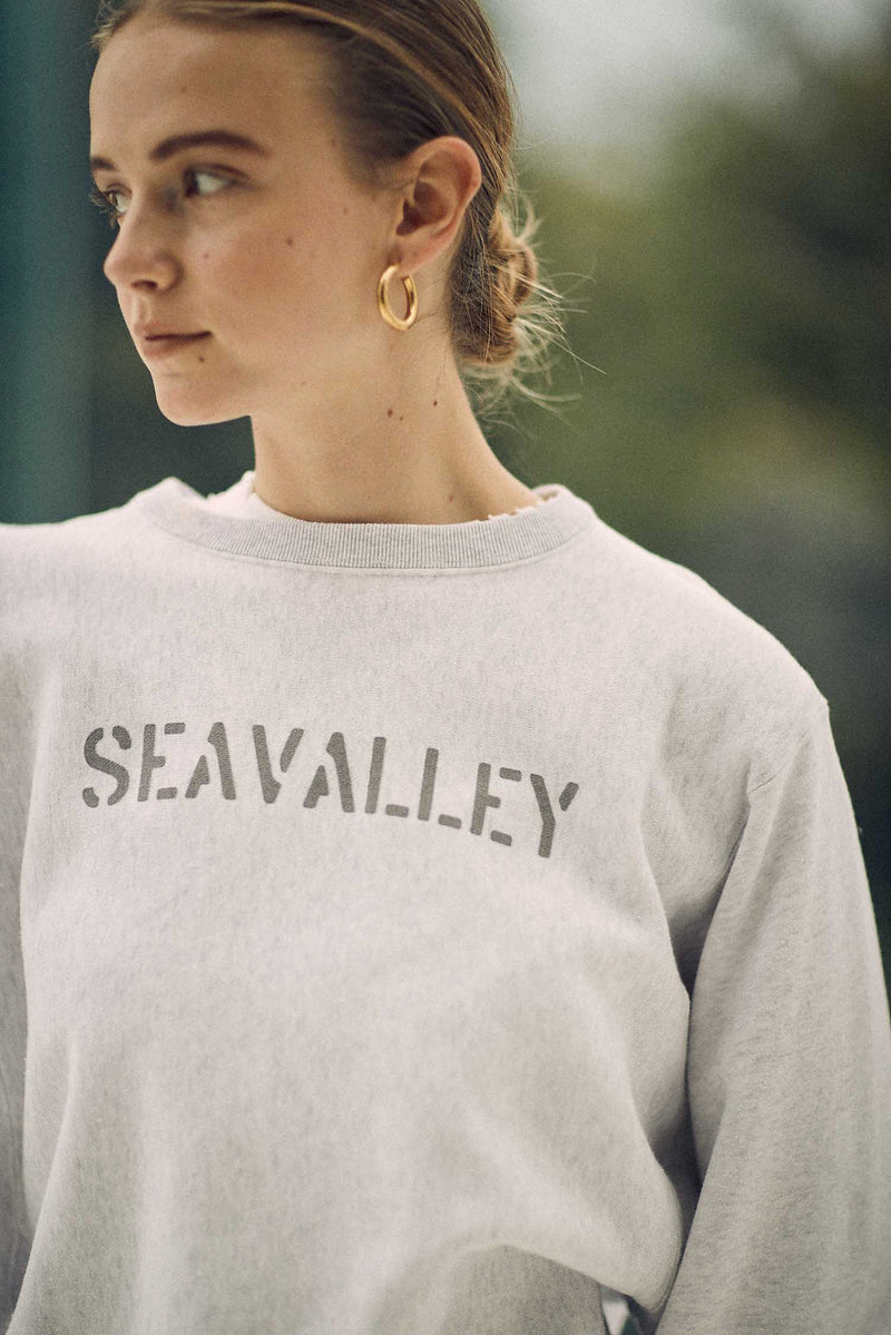 SEA VINTAGE 70's ショート スウェット　ネイビー