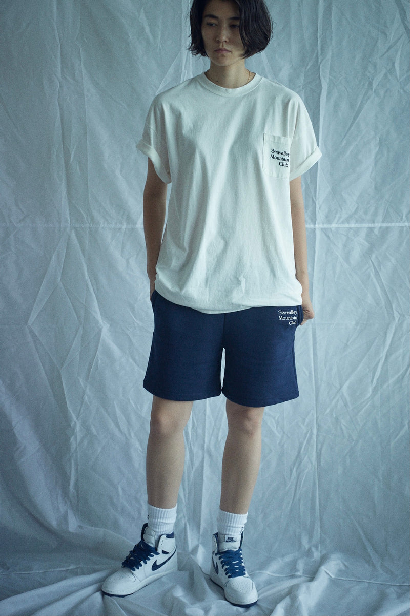 SEA  “SEAVALLEY MOUNTAIN CLUB” SWEAT SHORTS