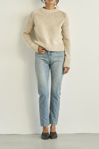 SLIM.H] SEA Vintage High-rise Slim Original Selvedge Denim Pants