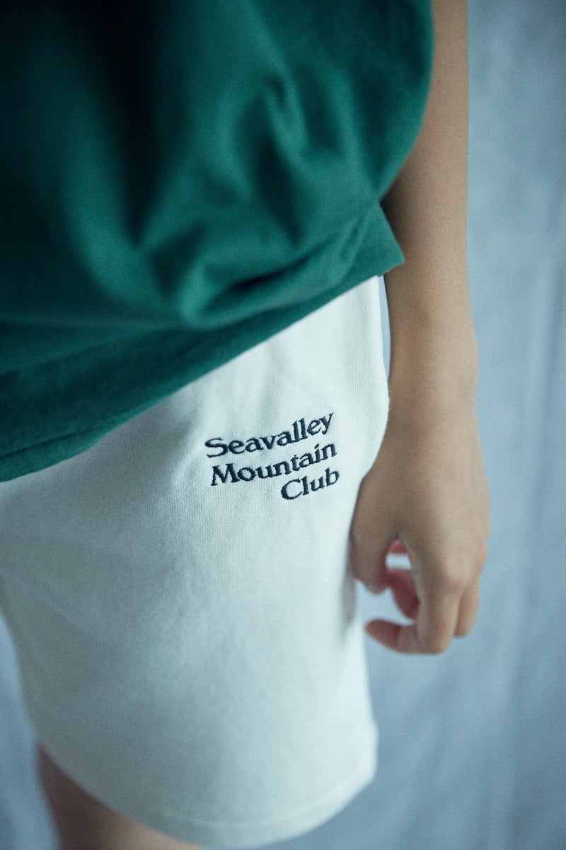 SEA “SEAVALLEY MOUNTAIN CLUB” SWEAT SHORTS