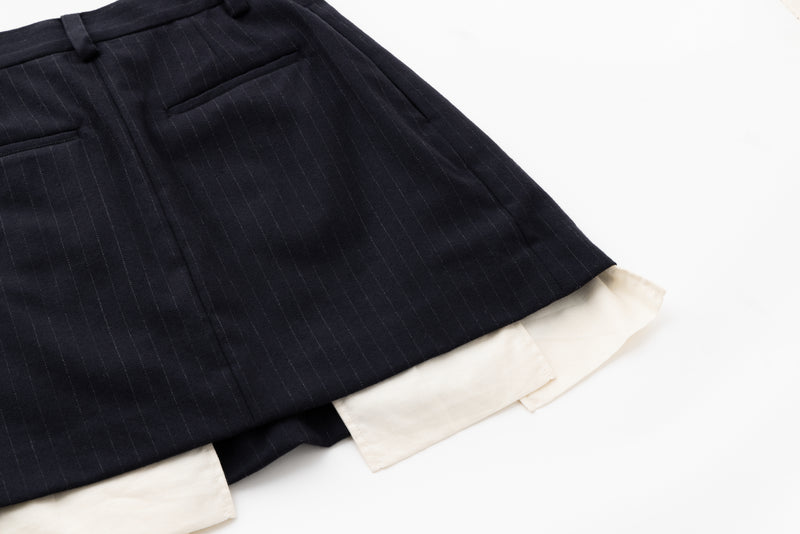 SEA FLANNEL POCKET-SKIRT