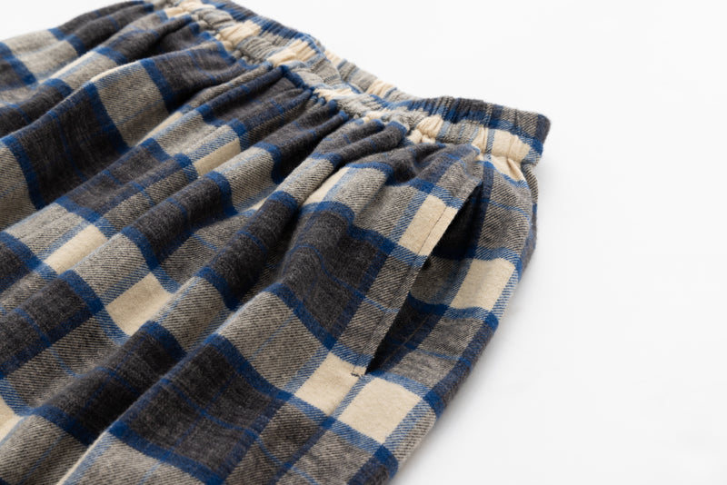 SEA CHECK 90’s FLANNEL EASY PANTS (UNISEX)