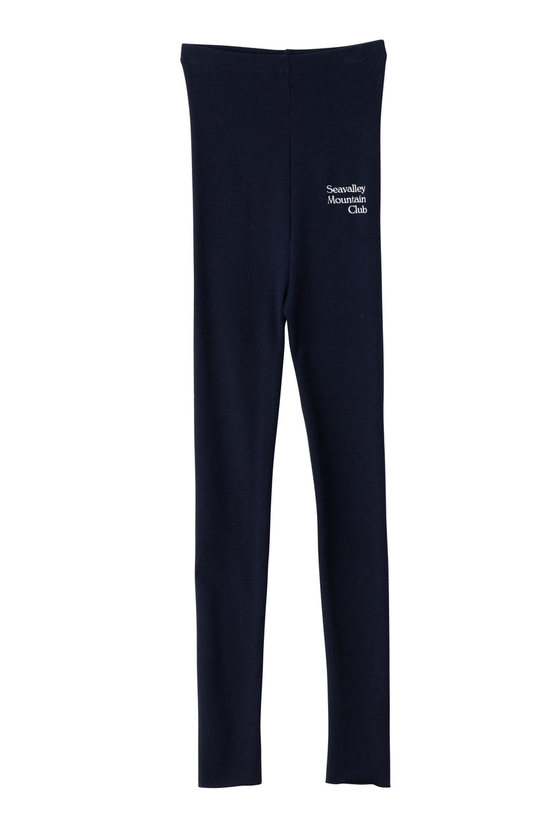 SEA “Seavalley Mountain Club” CIRCULAR RIB TROUSERS