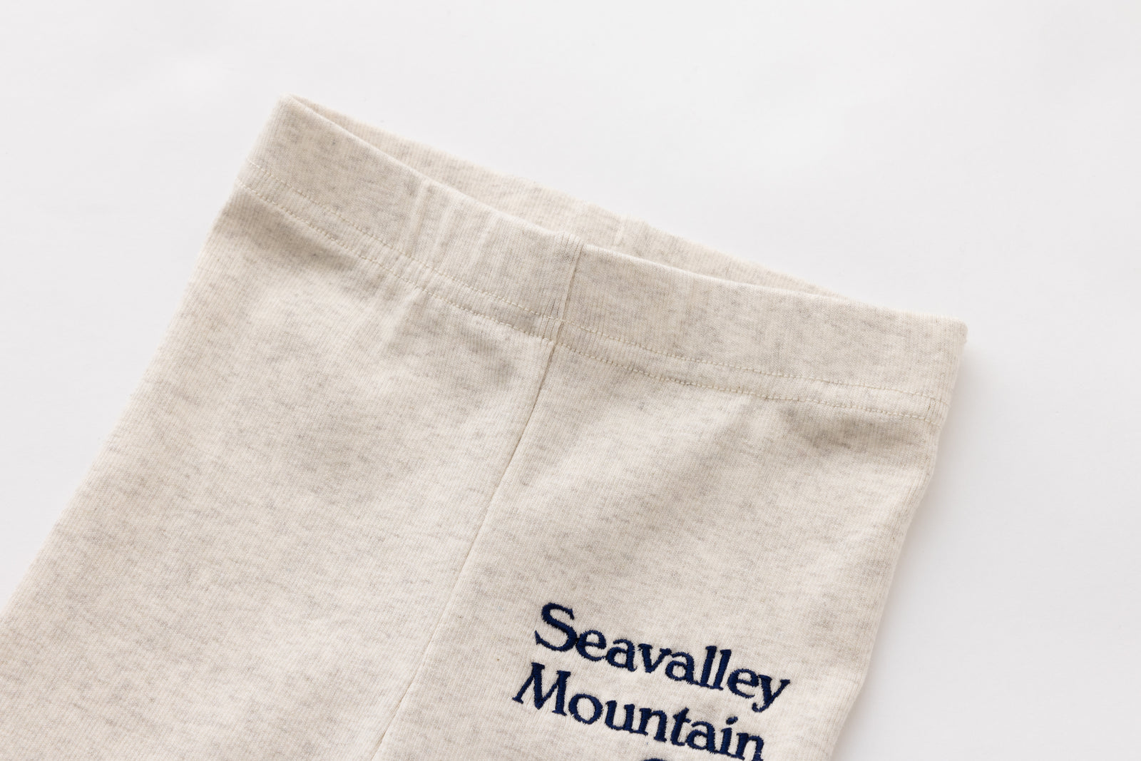 SEA CHIBI “Seavalley Mountain Club” CIRCULAR RIB TROUSERS